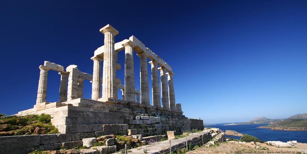 Hidesign Athens Villa In Sounio Szúnio Kültér fotó